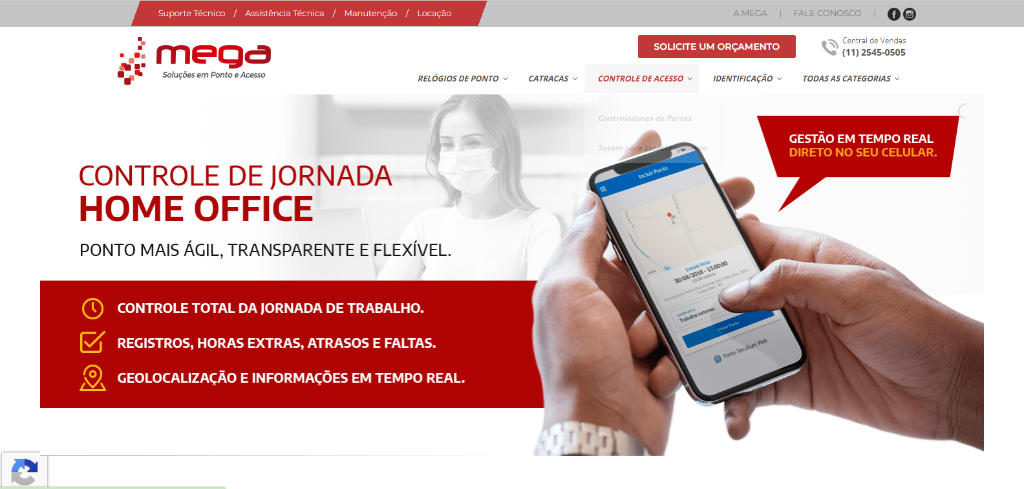 Mega Relógios - Soluções em Ponto e Acesso